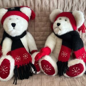 EUC Boyd’s Bears &Friends “Sergei Bearskov” Winter Holday Stuffed Bears Set